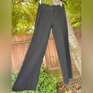Piazza Sempione Marilyn Linen Blend Wide Leg Pants Size EU 40 Black